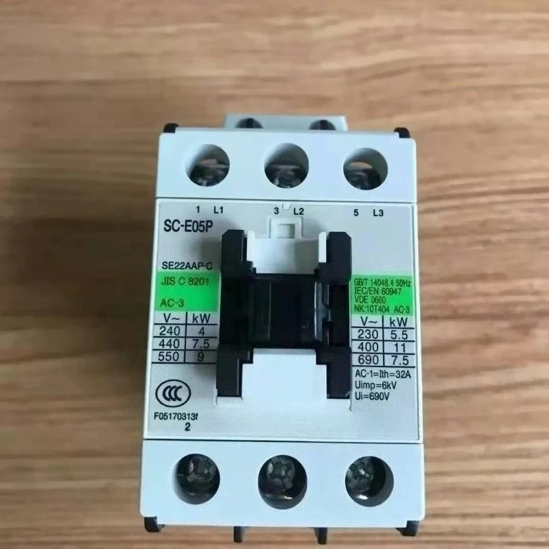 Совершенно новый оригинальный контактор переменного тока SC-E05P SE22AAP-C Быстрая доставка
Совершенно новый оригинальный контактор переменного тока SC-E05P SE22AAP-C Быстрая доставка