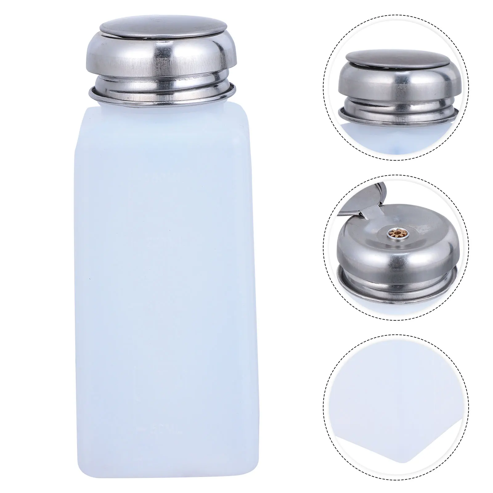 2 Pcs Disinfectant Push Alcohol Bottle Hand Plastic Squeeze Water Storage Container
2 Pcs Disinfectant Push Alcohol Bottle Hand Plastic Squeeze Water Storage Container