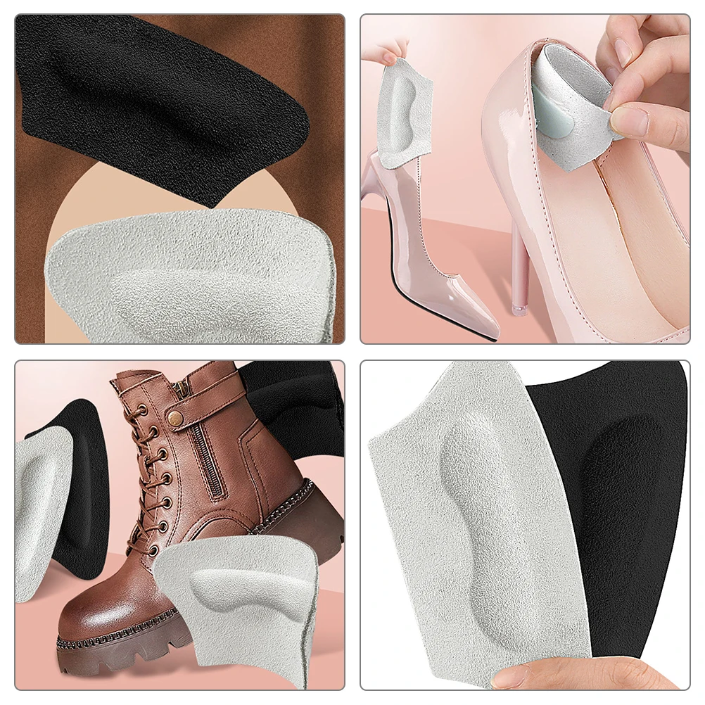 2 Pairs Comfortable Anti-wear Stickers Women's Heel Nubuck Calfskin Shoe Protectors
2 Pairs Comfortable Anti-wear Stickers Women's Heel Nubuck Calfskin Shoe Protectors