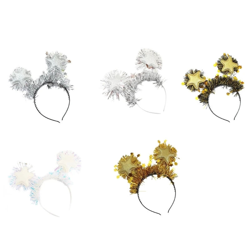A2ES New Year Headband for Adult Kids Glittering Powder Star Hairhoop Party Supply
A2ES New Year Headband for Adult Kids Glittering Powder Star Hairhoop Party Supply