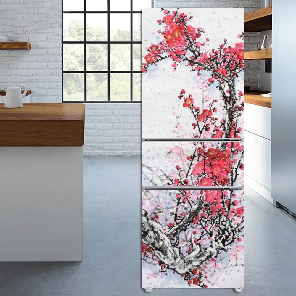 Plum bossom pattern self-adhesive refrigerator sticker decorative pattern refrigerator door PVC waterproof sticker wall sticker
Plum bossom pattern self-adhesive refrigerator sticker decorative pattern refrigerator door PVC waterproof sticker wall sticker