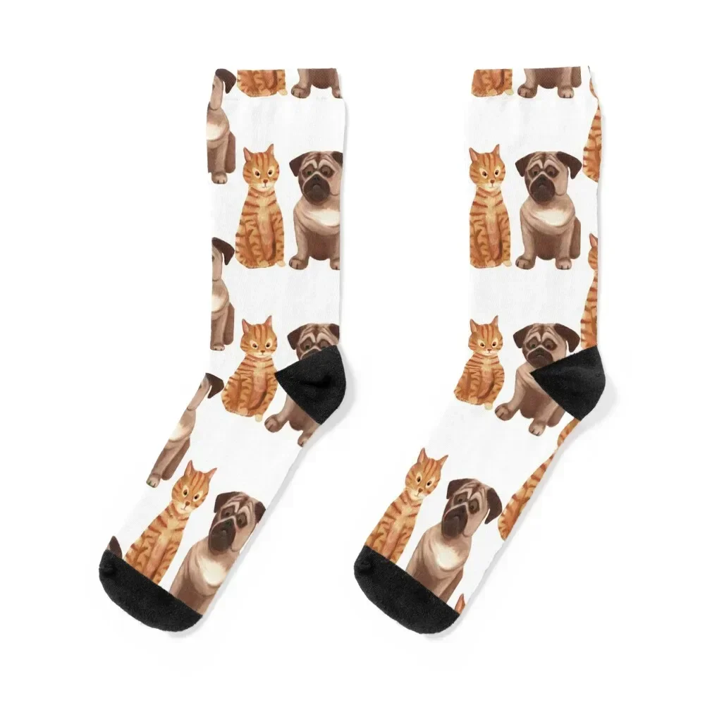 Milo and Otis - Cat and Dog Painting Socks Running gym Toe sports gift Women's Socks Men's
Milo and Otis - Cat and Dog Painting Socks Running gym Toe sports gift Women's Socks Men's