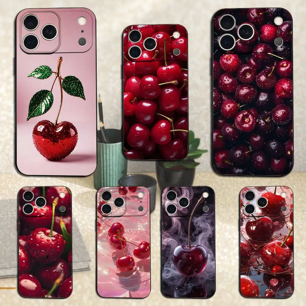 Tasty Fresh Cherry Fruit Case For iPhone 12,14,15,16,11,17,13,X,Mini,SE,XS,Plus,Pro,Max,8,7,XR,Soft Silicone Black
Tasty Fresh Cherry Fruit Case For iPhone 12,14,15,16,11,17,13,X,Mini,SE,XS,Plus,Pro,Max,8,7,XR,Soft Silicone Black