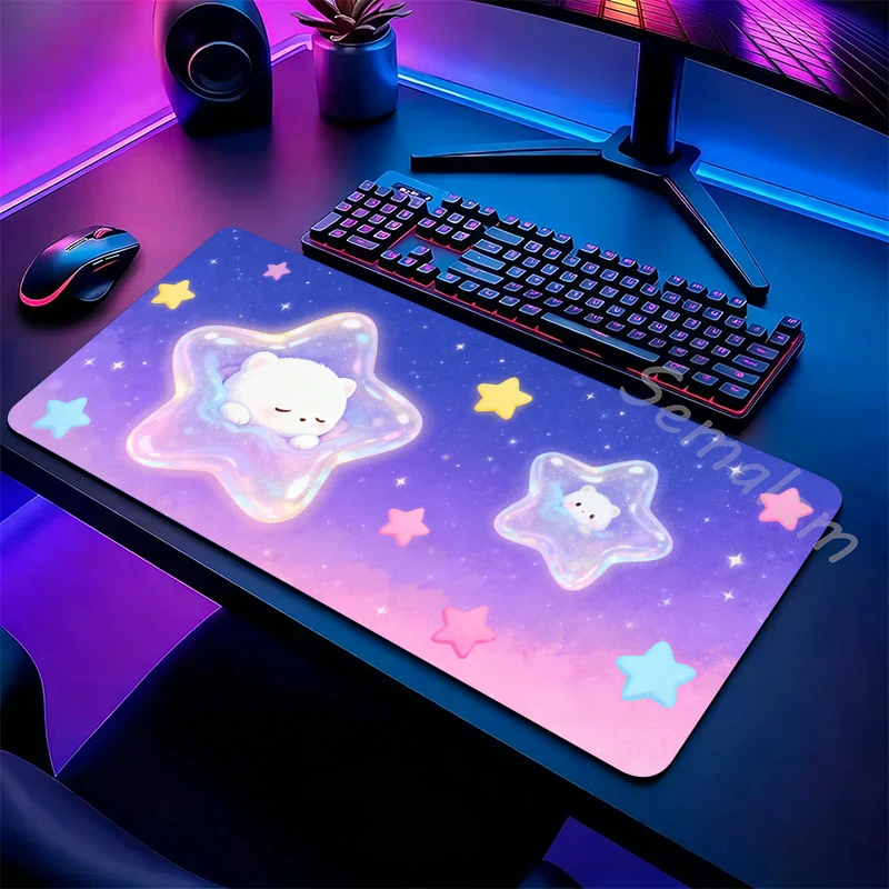 Милый мультяшный коврик для мыши большого размера, настольный коврик с дизайном облаков и кошек, гладкая нескользящая основа для девочек, студентов, офиса, геймеров, декор для ПК и ноутбуков
Милый мультяшный коврик для мыши большого размера, настольный коврик с дизайном облаков и кошек, гладкая нескользящая основа для девочек, студентов, офиса, геймеров, декор для ПК и ноутбуков