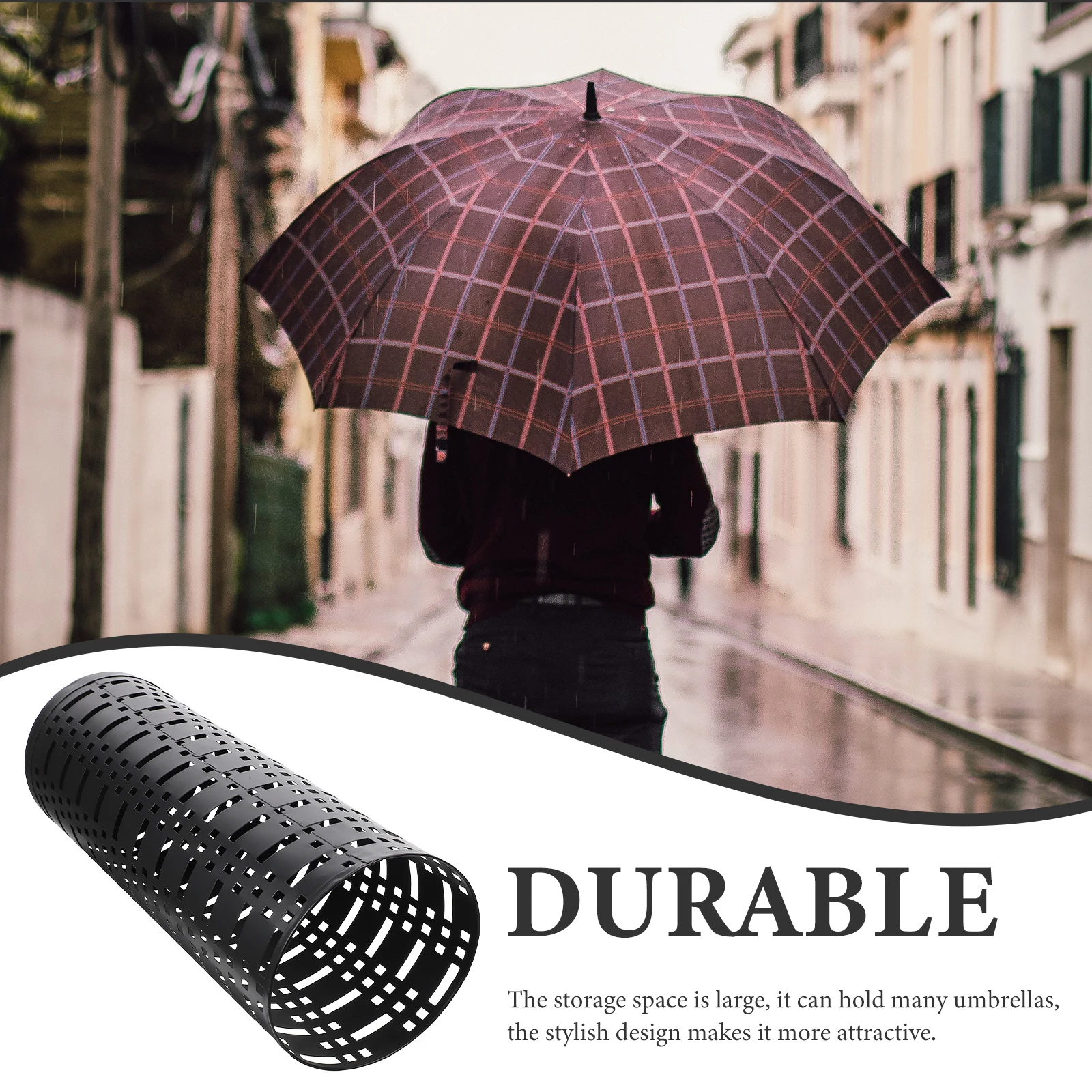 Umbrella Bucket Holders Circular Black Metal Storage Rack Stand for Home Office Large Capacity Anti Corrosion Stable
Umbrella Bucket Holders Circular Black Metal Storage Rack Stand for Home Office Large Capacity Anti Corrosion Stable