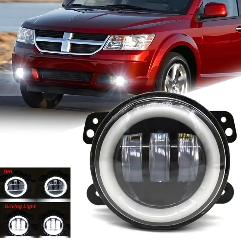 4-дюймовая светодиодная противотуманная фара для автомобиля с белым кольцевым светом DRL Angel Eyes для Jeep Wrangler JK Dodge, внедорожная, водонепроницаемая
4-дюймовая светодиодная противотуманная фара для автомобиля с белым кольцевым светом DRL Angel Eyes для Jeep Wrangler JK Dodge, внедорожная, водонепроницаемая