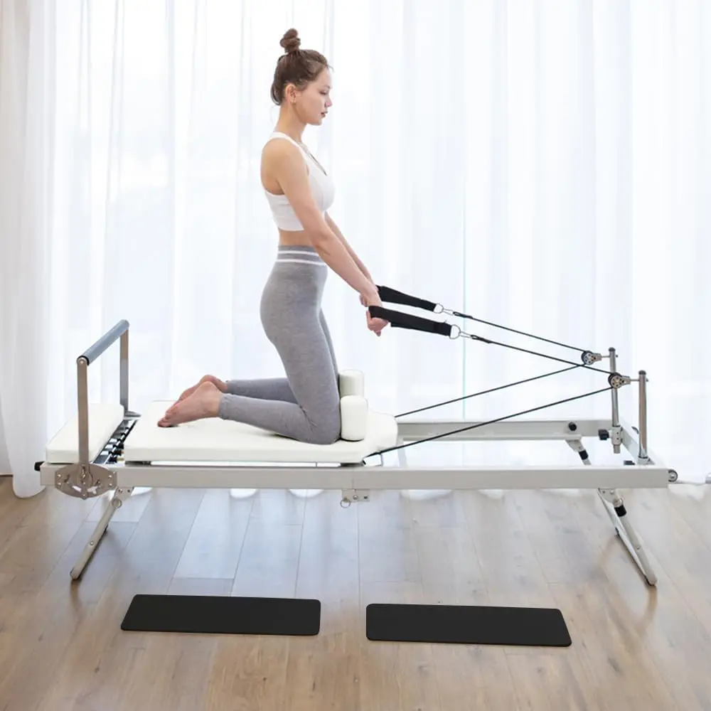 Foldable Pilates Reformer,Pilates Machine & Equipment for Home Use and Gym Workout,Suitable for Beginners and Intermediate Users
Foldable Pilates Reformer,Pilates Machine & Equipment for Home Use and Gym Workout,Suitable for Beginners and Intermediate Users