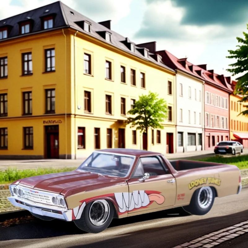 JADA 1:24 1967 Chevrolet EL Camino High Simulation Diecast Car Metal Alloy Model Car decoration display collection gifts
JADA 1:24 1967 Chevrolet EL Camino High Simulation Diecast Car Metal Alloy Model Car decoration display collection gifts