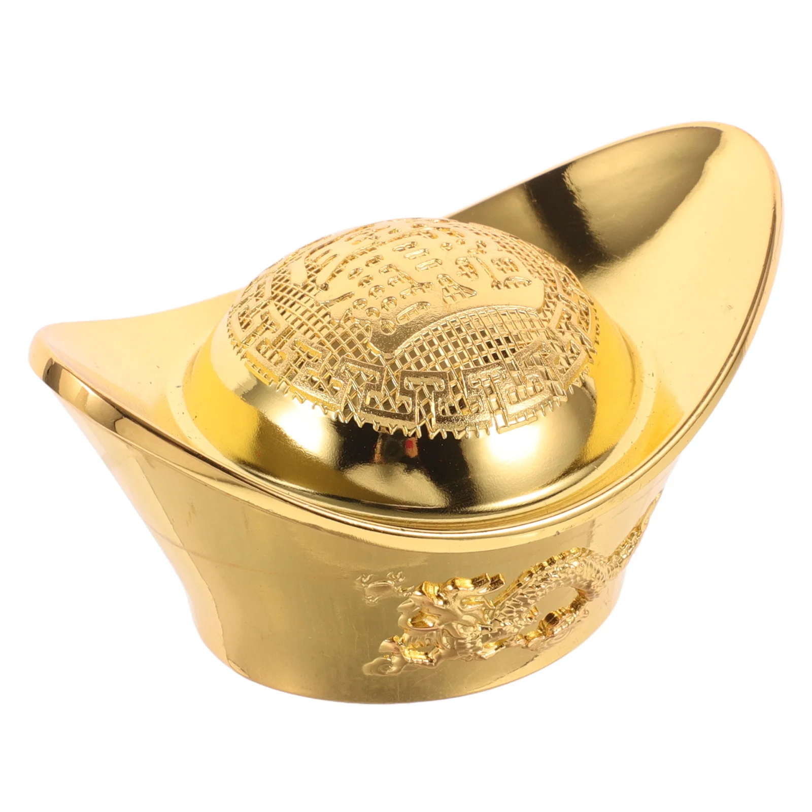 Chinese Feng Shui Ingot Craft Metal Sculpture Small Home Office Decoration Symbolizing Wealth Decor
Chinese Feng Shui Ingot Craft Metal Sculpture Small Home Office Decoration Symbolizing Wealth Decor