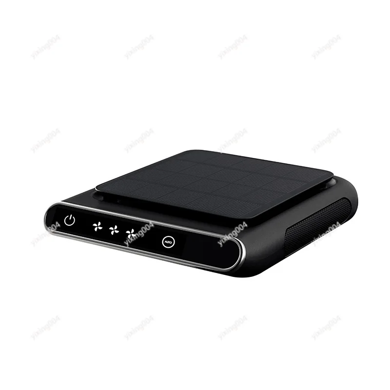 Car Air Purifier Solar Panel, Digital Display Negative Ion Generator
Car Air Purifier Solar Panel, Digital Display Negative Ion Generator