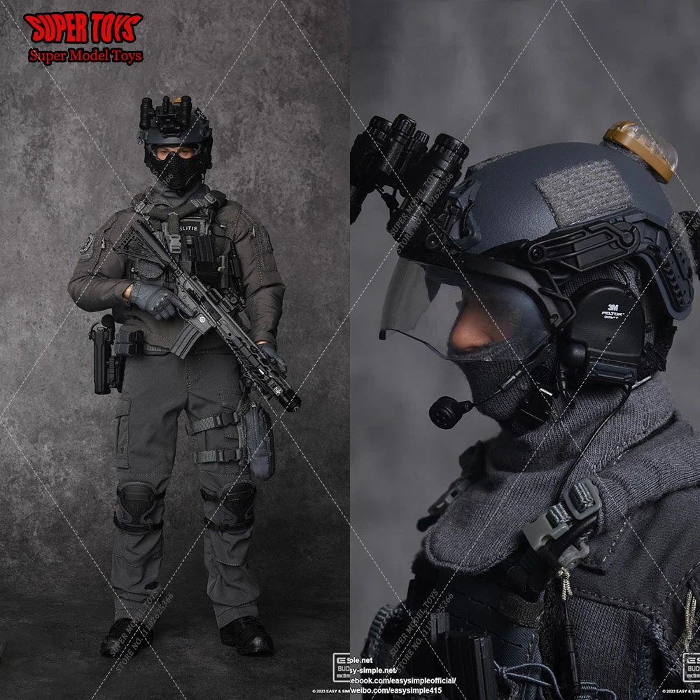 Easy & Simple ES 1/6 Коллекционная голландская DSI 26058R CS гренадир/роит щит версия 12-дюймовая Мужская Solider экшн-фигурка
Easy & Simple ES 1/6 Коллекционная голландская DSI 26058R CS гренадир/роит щит версия 12-дюймовая Мужская Solider экшн-фигурка