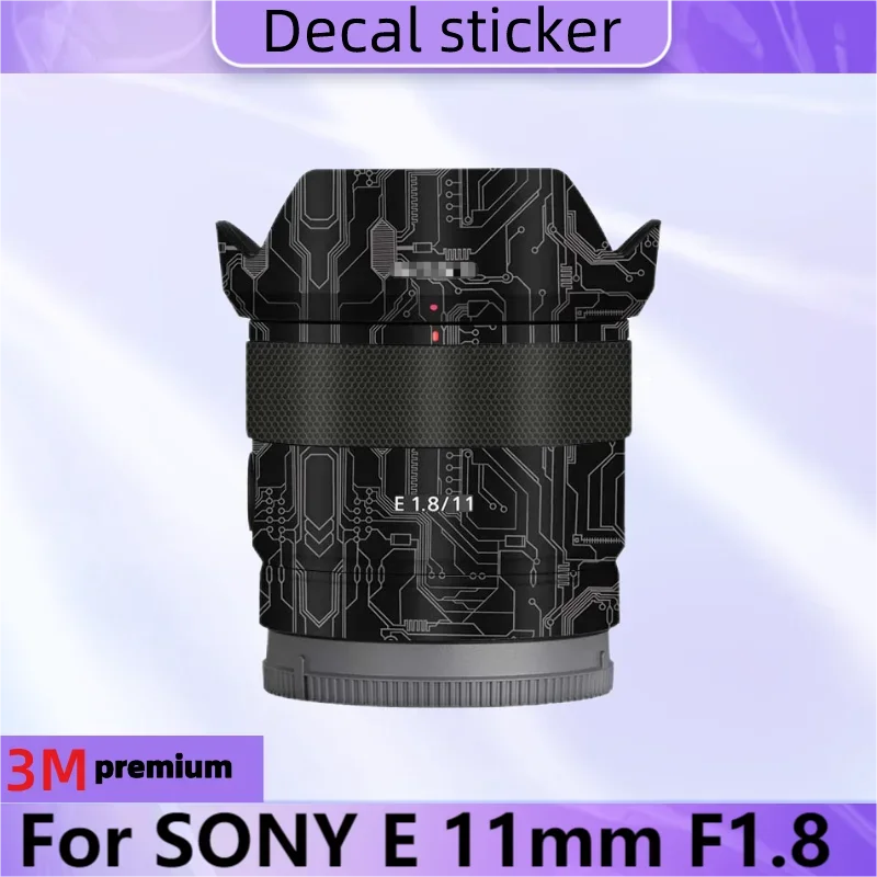 For SONY E 11mm F1.8 Lens Sticker Protective Skin Decal Vinyl Wrap Film Anti-Scratch Protector Coat SEL11F18 F1.8/11 E11/1.8
For SONY E 11mm F1.8 Lens Sticker Protective Skin Decal Vinyl Wrap Film Anti-Scratch Protector Coat SEL11F18 F1.8/11 E11/1.8