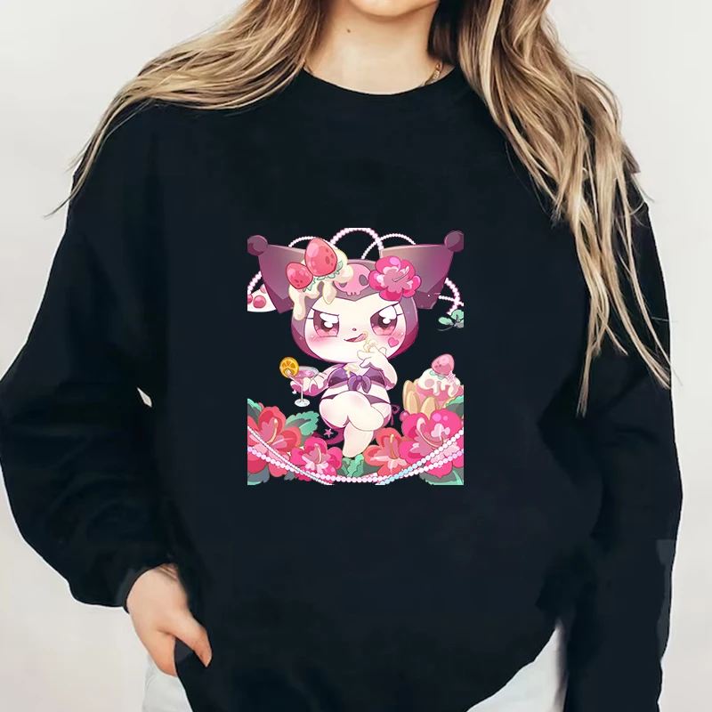 Fashion Kuromi Hoodie Clothes Sweatshirts sweater Hoodies Clothes Long Sleeves Women Clothing Trends Cute Ladies Top Clothing
Fashion Kuromi Hoodie Clothes Sweatshirts sweater Hoodies Clothes Long Sleeves Women Clothing Trends Cute Ladies Top Clothing