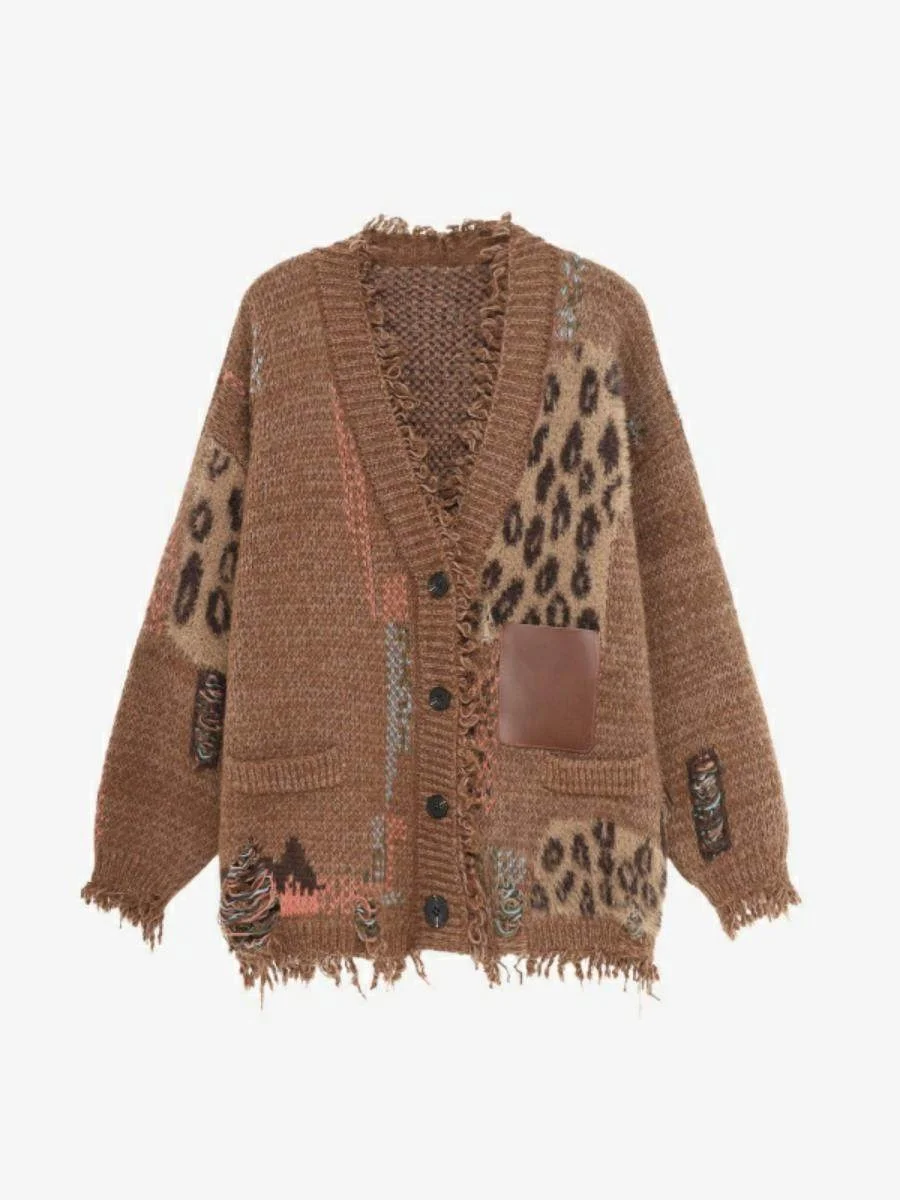 Новый весенний женский вязаный кардиган с асимметричным кроем и бахромой, модный свитер-пальто с V-образным вырезом и длинными рукавами, стандартный крой
Новый весенний женский вязаный кардиган с асимметричным кроем и бахромой, модный свитер-пальто с V-образным вырезом и длинными рукавами, стандартный крой