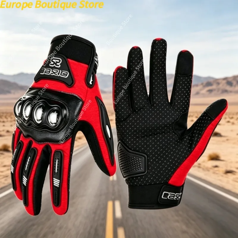 Anti Fall Anti Slip Summer Motorcycle Gloves For Electric Bike Motocross Thin Breathable Touch Screen Riding Equipment For Men
Anti Fall Anti Slip Summer Motorcycle Gloves For Electric Bike Motocross Thin Breathable Touch Screen Riding Equipment For Men