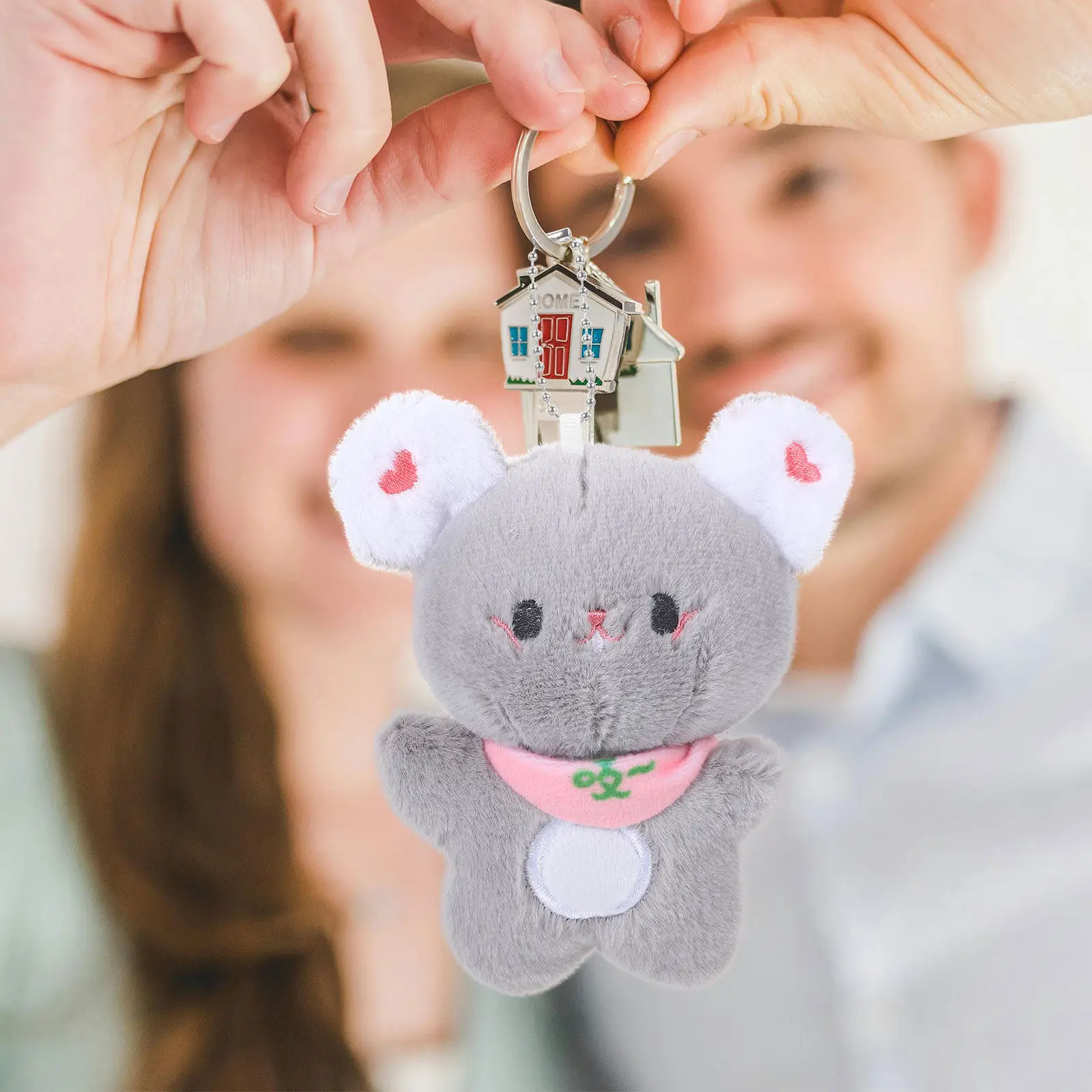 Cat Lucky Pendant Soft Animal Keychain for Bag Car Backpack Hanging Decorative Ornament Creative Stuffed Animal Keyring
Cat Lucky Pendant Soft Animal Keychain for Bag Car Backpack Hanging Decorative Ornament Creative Stuffed Animal Keyring