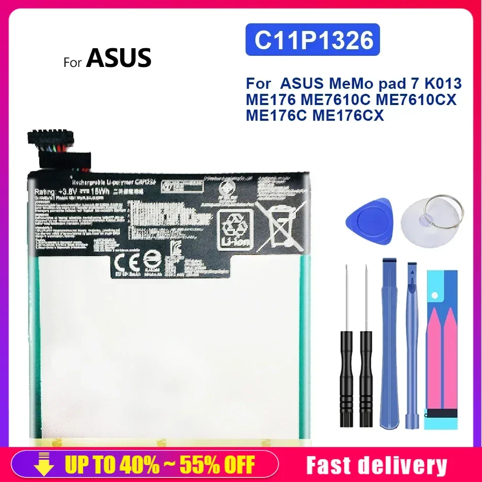 Мобильный телефон батареи для ASUS MeMo pad 7 pad7 K013 ME176 ME7610C ME7610CX ME176C ME176CX 3910 мАч, портативный аккумулятор для сотового телефона
Мобильный телефон батареи для ASUS MeMo pad 7 pad7 K013 ME176 ME7610C ME7610CX ME176C ME176CX 3910 мАч, портативный аккумулятор для сотового телефона