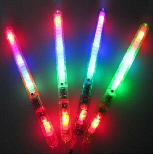 12PCS Flashing Wand LED Glow Light Up Stick Patrol Blinking Concert Party Favors Glow in the Dark
12PCS Flashing Wand LED Glow Light Up Stick Patrol Blinking Concert Party Favors Glow in the Dark