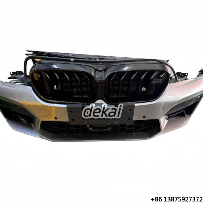 Front Bumper Assembly with Grille Radiator & Headlight Body Kit for for M5 F90 Bolt-On Universal Fitment Easy Installation
Front Bumper Assembly with Grille Radiator & Headlight Body Kit for for M5 F90 Bolt-On Universal Fitment Easy Installation