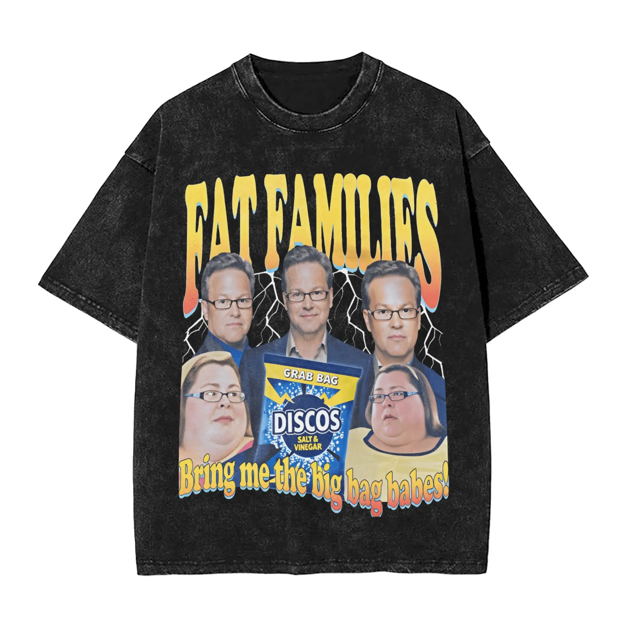 Mens T Shirt Fat Families UK TV Meme Washed T Shirts Hipster Beach Tees Y2K Retro Design Casual Tops Hot Sale
Mens T Shirt Fat Families UK TV Meme Washed T Shirts Hipster Beach Tees Y2K Retro Design Casual Tops Hot Sale