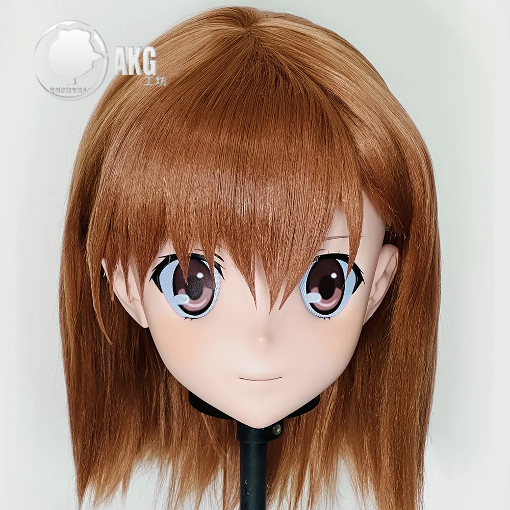 Customize Character Female/Girl Resin Kig Full Head With Lock Anime Cosplay Japanese Anime Kigurumi Mask
Customize Character Female/Girl Resin Kig Full Head With Lock Anime Cosplay Japanese Anime Kigurumi Mask