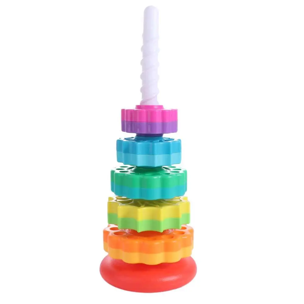 Montessori Rotating Rainbow Tower Hand-eye Coordination Color Recognize Rotating Screw Bolt Toys Early Education
Montessori Rotating Rainbow Tower Hand-eye Coordination Color Recognize Rotating Screw Bolt Toys Early Education