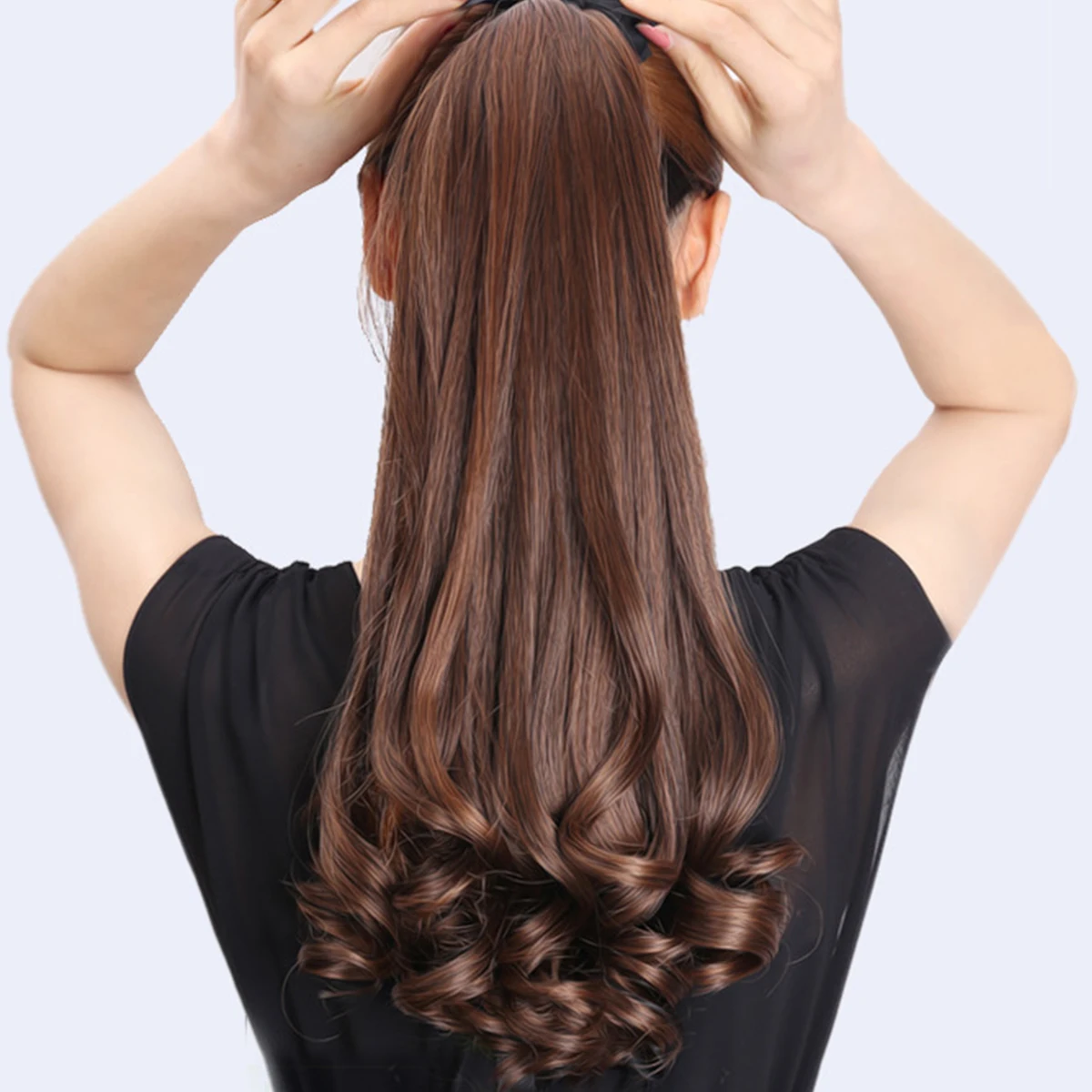 18-23 inch Synthetic Natural Strap Ponytail Wrapped Around Woman's Ponytail Long Curly Hair Wig Hairpiece For Daily Wear
18-23 inch Synthetic Natural Strap Ponytail Wrapped Around Woman's Ponytail Long Curly Hair Wig Hairpiece For Daily Wear