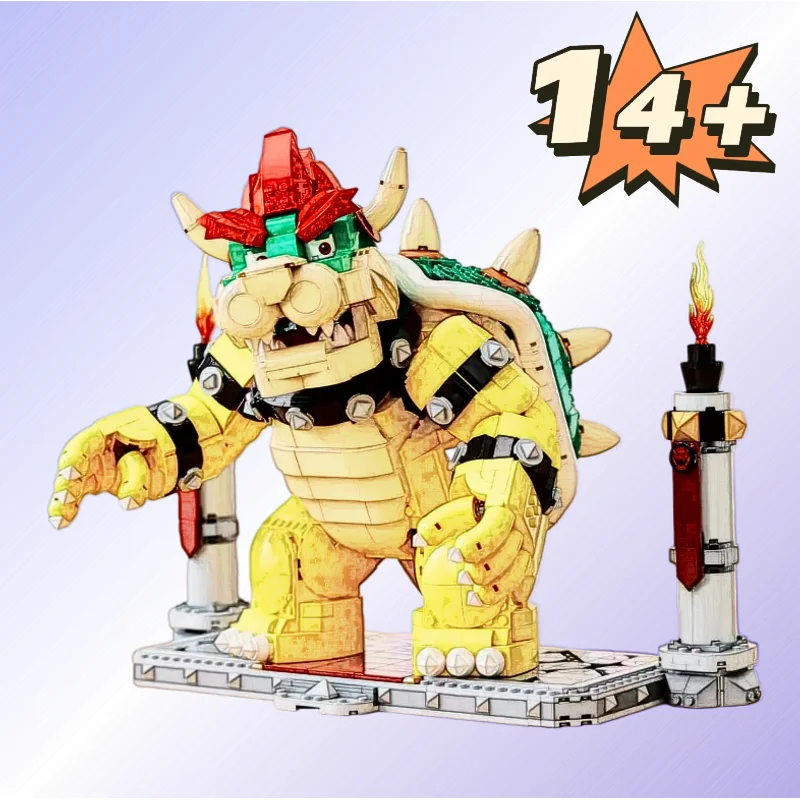 In Stock Hot Sales 2807pcs Marioed Model The Mighty Bowser Super Building Blocks Bricks Toys For Children Christmas Gifts
In Stock Hot Sales 2807pcs Marioed Model The Mighty Bowser Super Building Blocks Bricks Toys For Children Christmas Gifts