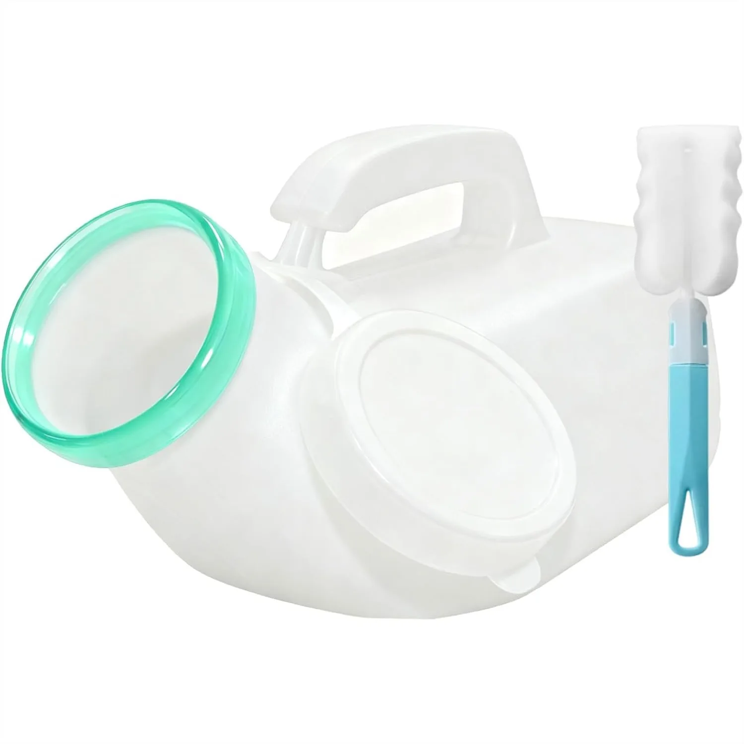 Urinal for Men 1200mL/40oz Portable Urinal with Cleaning Brush, Anti-Tip Base & Secure Snap-On Lid for Bedridden, Elderly
Urinal for Men 1200mL/40oz Portable Urinal with Cleaning Brush, Anti-Tip Base & Secure Snap-On Lid for Bedridden, Elderly