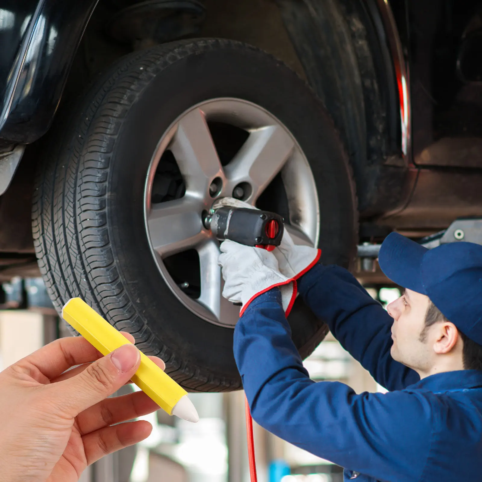 6Pcs Tire Marking Crayons Multifunctional Waterproof Wax for Tire Rubber Repair Portable Auto Maintenance Accessories Car Crayon
6Pcs Tire Marking Crayons Multifunctional Waterproof Wax for Tire Rubber Repair Portable Auto Maintenance Accessories Car Crayon