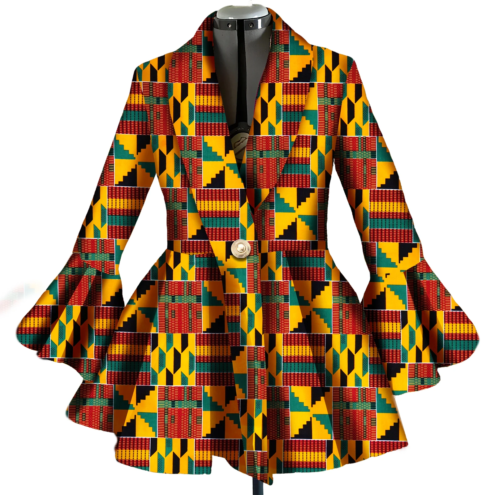 Африканские рубашки для женщин, хлопковый топ Dashiki, батик Kente, блузка с роговыми рукавами и принтом, наряд Анкары
Африканские рубашки для женщин, хлопковый топ Dashiki, батик Kente, блузка с роговыми рукавами и принтом, наряд Анкары