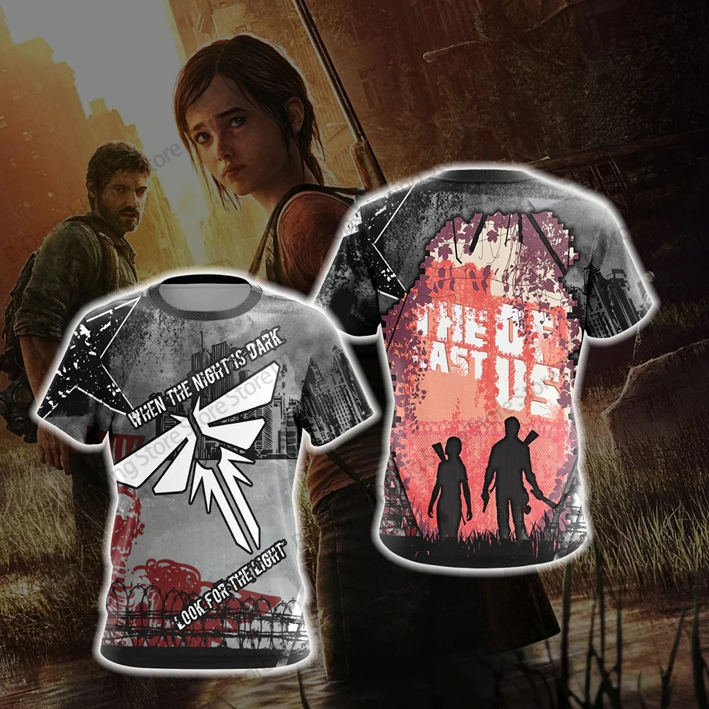 Anime Game The last of Us 3D Print T-shirt Men Women Fashion Casual Oversized Short Sleeve Tops Tees 2025 Men Clothes Boy Tshirt
Anime Game The last of Us 3D Print T-shirt Men Women Fashion Casual Oversized Short Sleeve Tops Tees 2025 Men Clothes Boy Tshirt