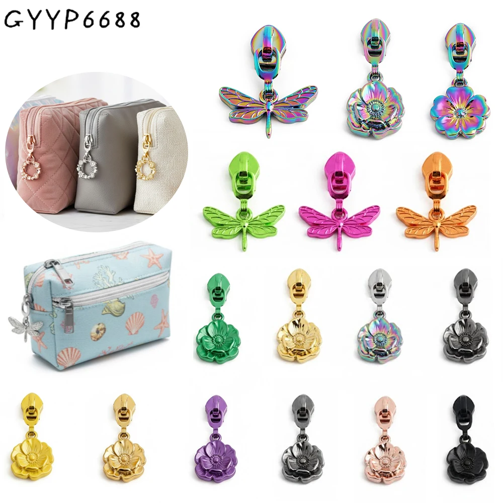 10/40/100PCS Thick Flower,Dragonfly Shape 5# Nylon Thick Zipper Puller Sliders For Zip Tape Pocket Bags Repair Kits Accessories
10/40/100PCS Thick Flower,Dragonfly Shape 5# Nylon Thick Zipper Puller Sliders For Zip Tape Pocket Bags Repair Kits Accessories