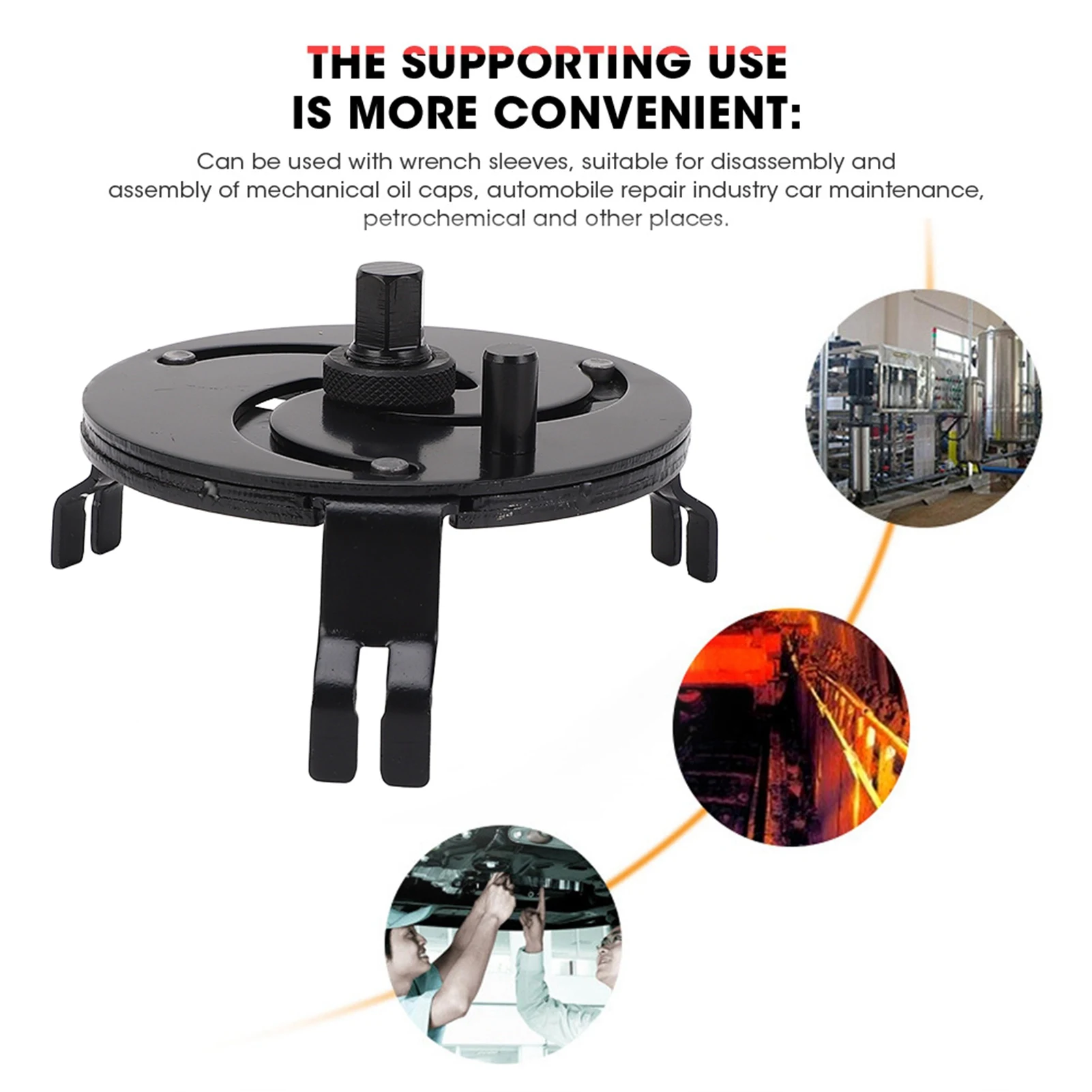 Регулируемый ключ для крышки топливного насоса 100-170 мм, 3-кулачковый инструмент для снятия крышки масляного насоса
Регулируемый ключ для крышки топливного насоса 100-170 мм, 3-кулачковый инструмент для снятия крышки масляного насоса