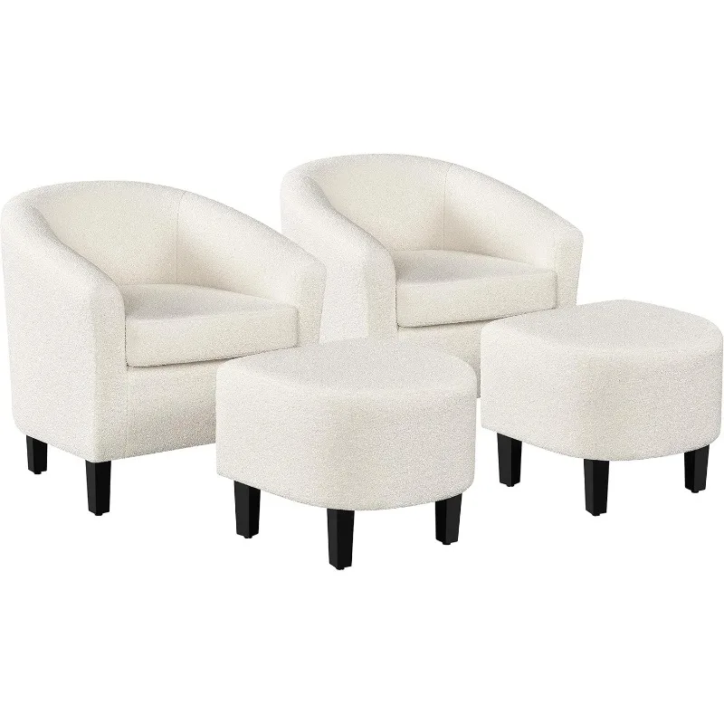 Акцентное кресло и пуфик, кресло-бочка середины века, удобное тканевое кресло и подставка для ног для гостиной/спальни
Акцентное кресло и пуфик, кресло-бочка середины века, удобное тканевое кресло и подставка для ног для гостиной/спальни