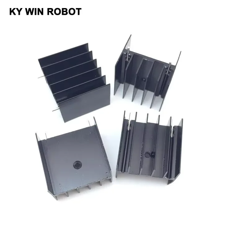 10pcs black Aluminium TO-220 30x25x30mm Heatsink TO 220 Heat Sink Transistor Radiator TO220 Cooler Cooling 30*25*30MM With 2pin
10pcs black Aluminium TO-220 30x25x30mm Heatsink TO 220 Heat Sink Transistor Radiator TO220 Cooler Cooling 30*25*30MM With 2pin