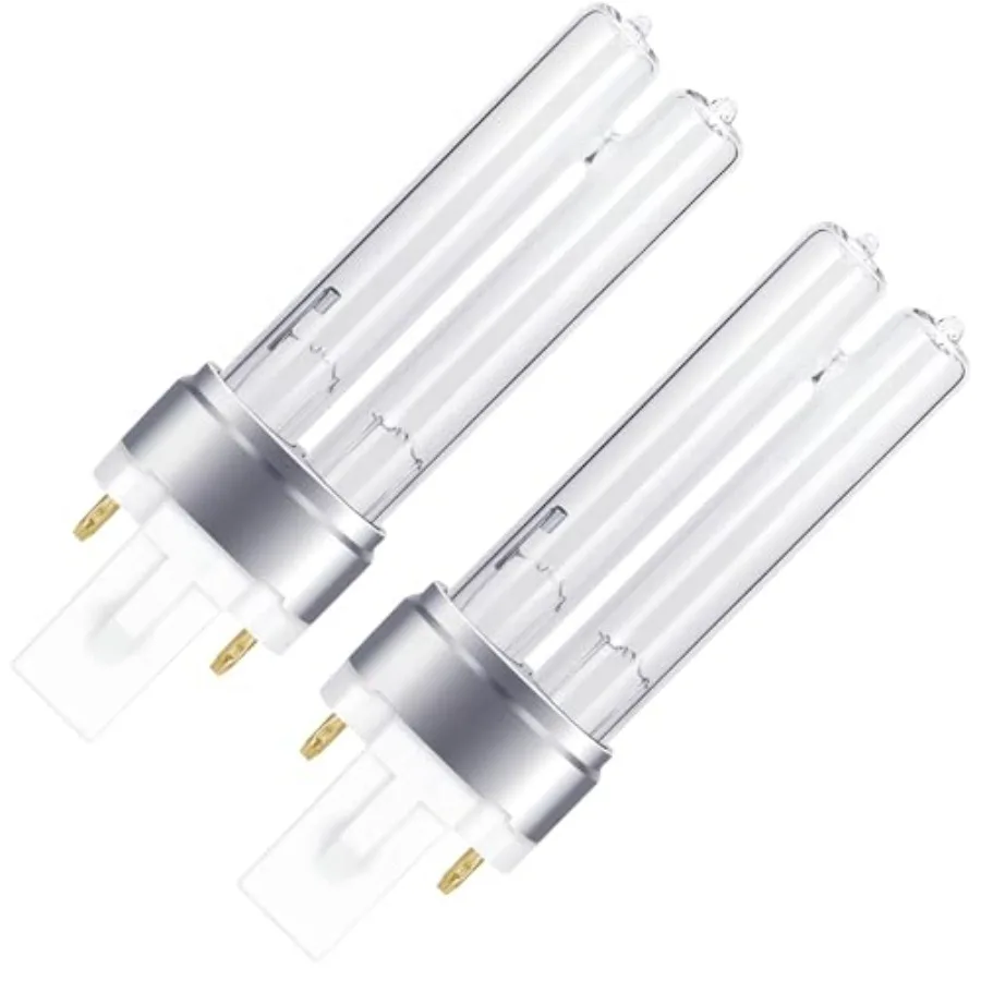 2 Pack 5W Replacement Bulb for Germ Guardian Air Purifiers LB4000, AC4300BPTCA, AC4825, AC4850PT and AC4900CA
2 Pack 5W Replacement Bulb for Germ Guardian Air Purifiers LB4000, AC4300BPTCA, AC4825, AC4850PT and AC4900CA