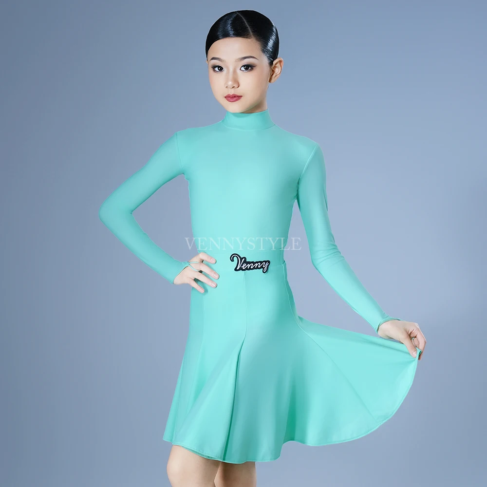 Vennystyle Latin Dance Costume - High-Neck Boneless Two-Piece Standard Competition Outfit, New Summer Design for Performances
Vennystyle Latin Dance Costume - High-Neck Boneless Two-Piece Standard Competition Outfit, New Summer Design for Performances