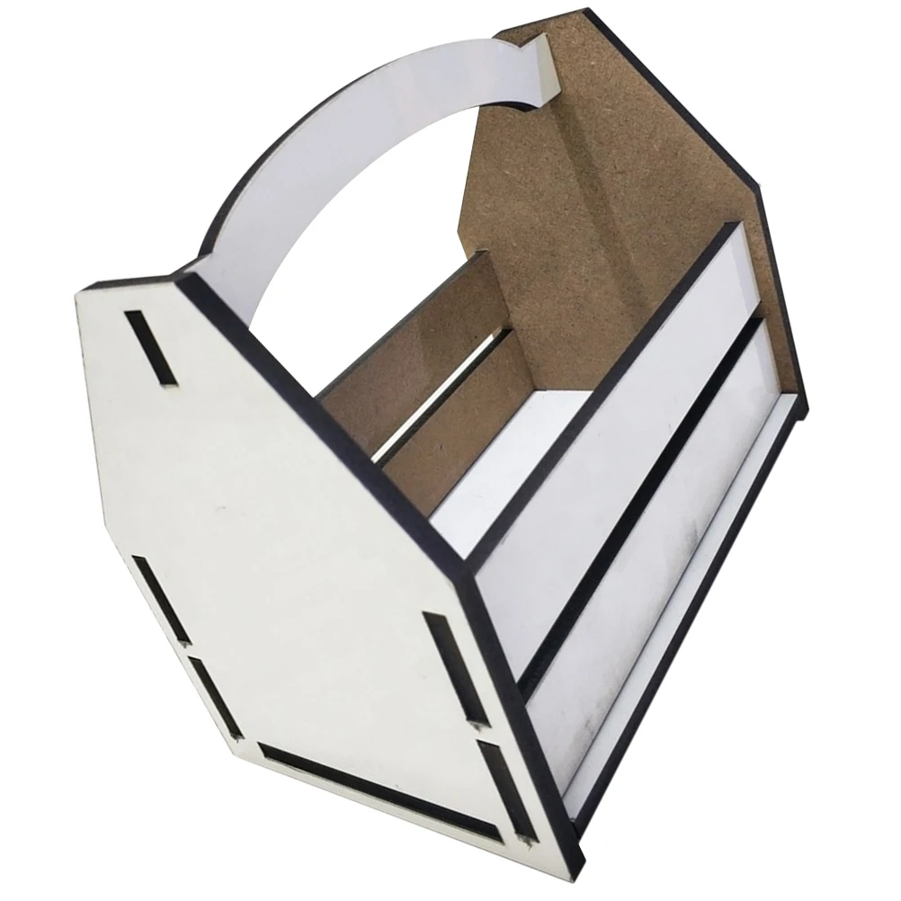 Beverage Storage Box 160x100x130x5mm White Reusable Portable Beer Basket with Handle for Picnic Sublimation Blank
Beverage Storage Box 160x100x130x5mm White Reusable Portable Beer Basket with Handle for Picnic Sublimation Blank