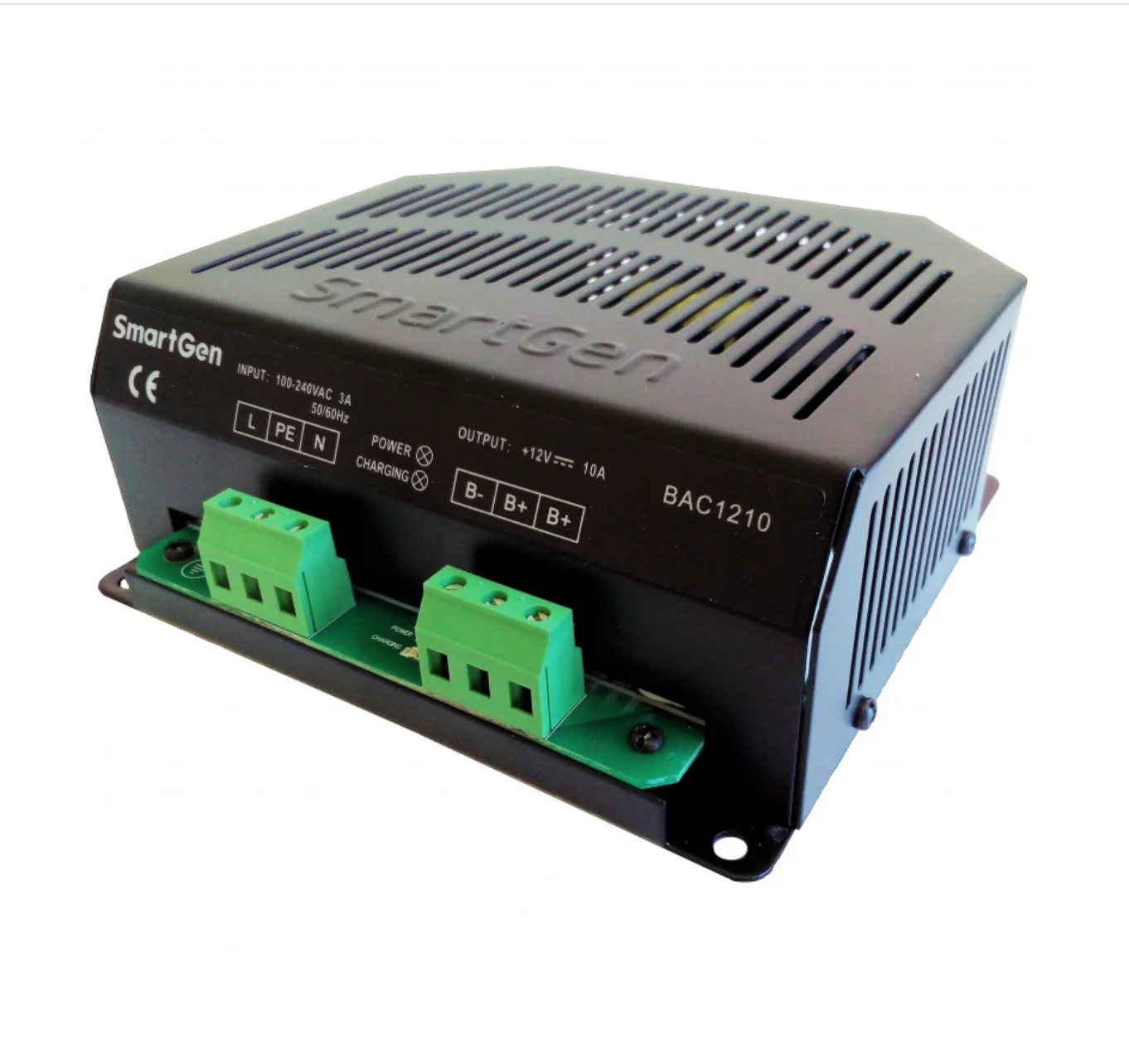 SmartGen BAC1210-12V (12V/10A, 90-280VAC 50/60Hz) Модуль зарядного устройства для аккумулятора генератора, детали электрогенератора
SmartGen BAC1210-12V (12V/10A, 90-280VAC 50/60Hz) Модуль зарядного устройства для аккумулятора генератора, детали электрогенератора