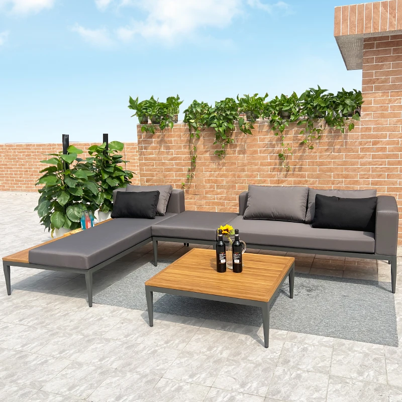 !@Modern Outdoor Garden Sofa Set Weather-Resistant Teak Wood Rattan Aluminum Frame Hotels Parks Courtyard Patio Section Furnitur
!@Modern Outdoor Garden Sofa Set Weather-Resistant Teak Wood Rattan Aluminum Frame Hotels Parks Courtyard Patio Section Furnitur