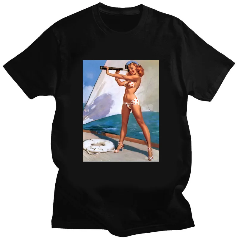 Vintage Play By The Sea Pin Up Girl Men Shirts Printed T-shirt Female Top for Ladies Classic Cartoon Graphic Cloth Harajuku Tops
Vintage Play By The Sea Pin Up Girl Men Shirts Printed T-shirt Female Top for Ladies Classic Cartoon Graphic Cloth Harajuku Tops