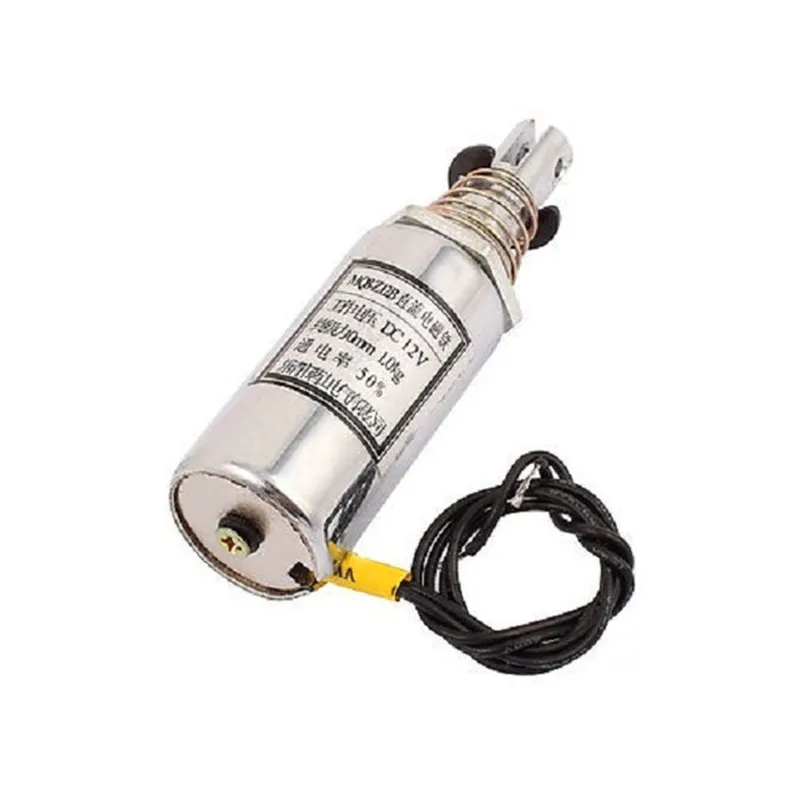 MQ8-Z15B DC 12V/24V Pull Type Linear Motion Tubular Solenoid Electromagnet 1Kg Force
MQ8-Z15B DC 12V/24V Pull Type Linear Motion Tubular Solenoid Electromagnet 1Kg Force