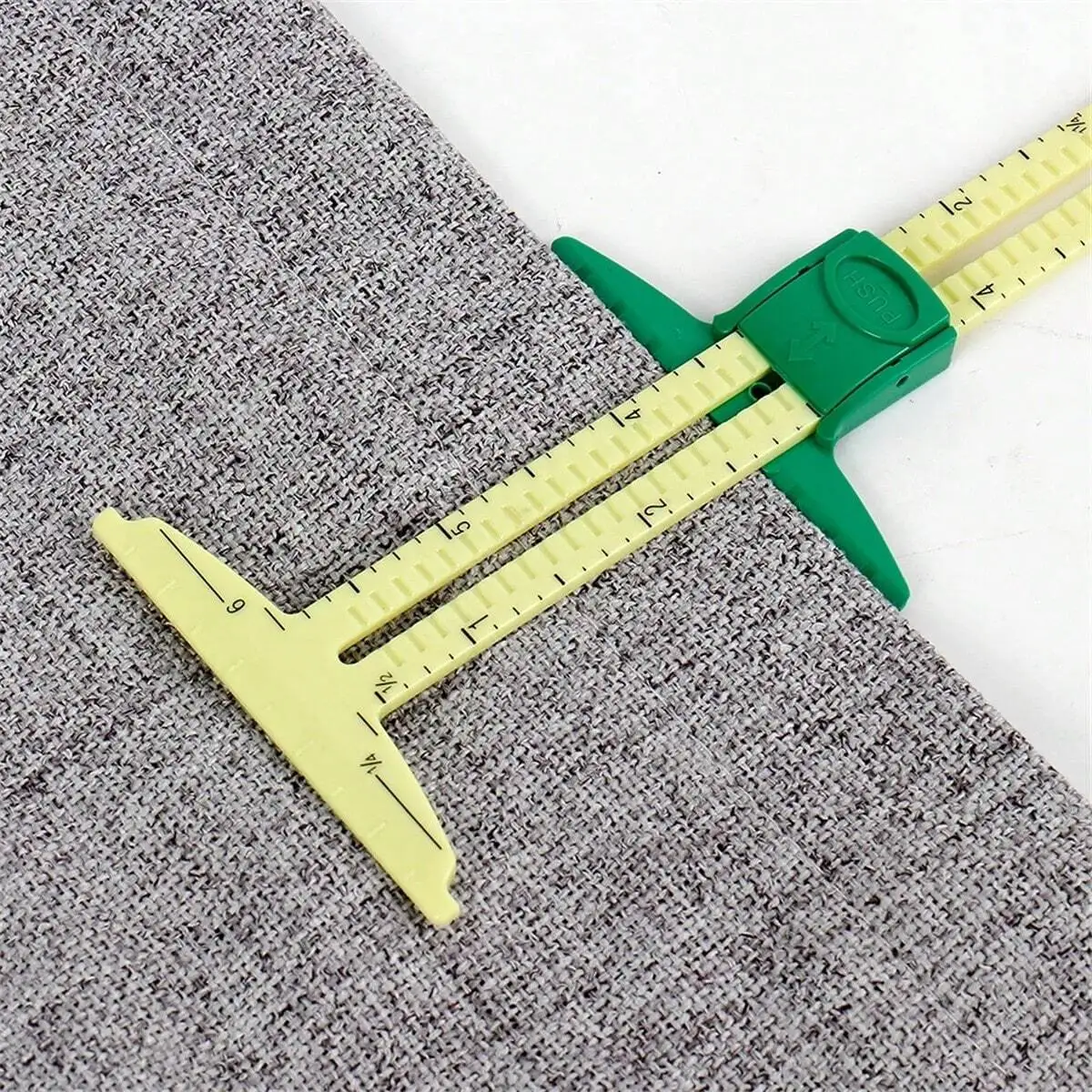 1pc Inch Ruler Scale 5-IN-1 Sewing Seam Ruler Measuring Gauge Patchwork Quilting Tailor Ruler Sizer Helper Aluminum Plastic Sliding Gauge Saudi National Day(No CM Scale) Mother Day Gi
1pc Inch Ruler Scale 5-IN-1 Sewing Seam Ruler Measuring Gauge Patchwork Quilting Tailor Ruler Sizer Helper Aluminum Plastic Sliding Gauge Saudi National Day(No CM Scale) Mother Day Gi