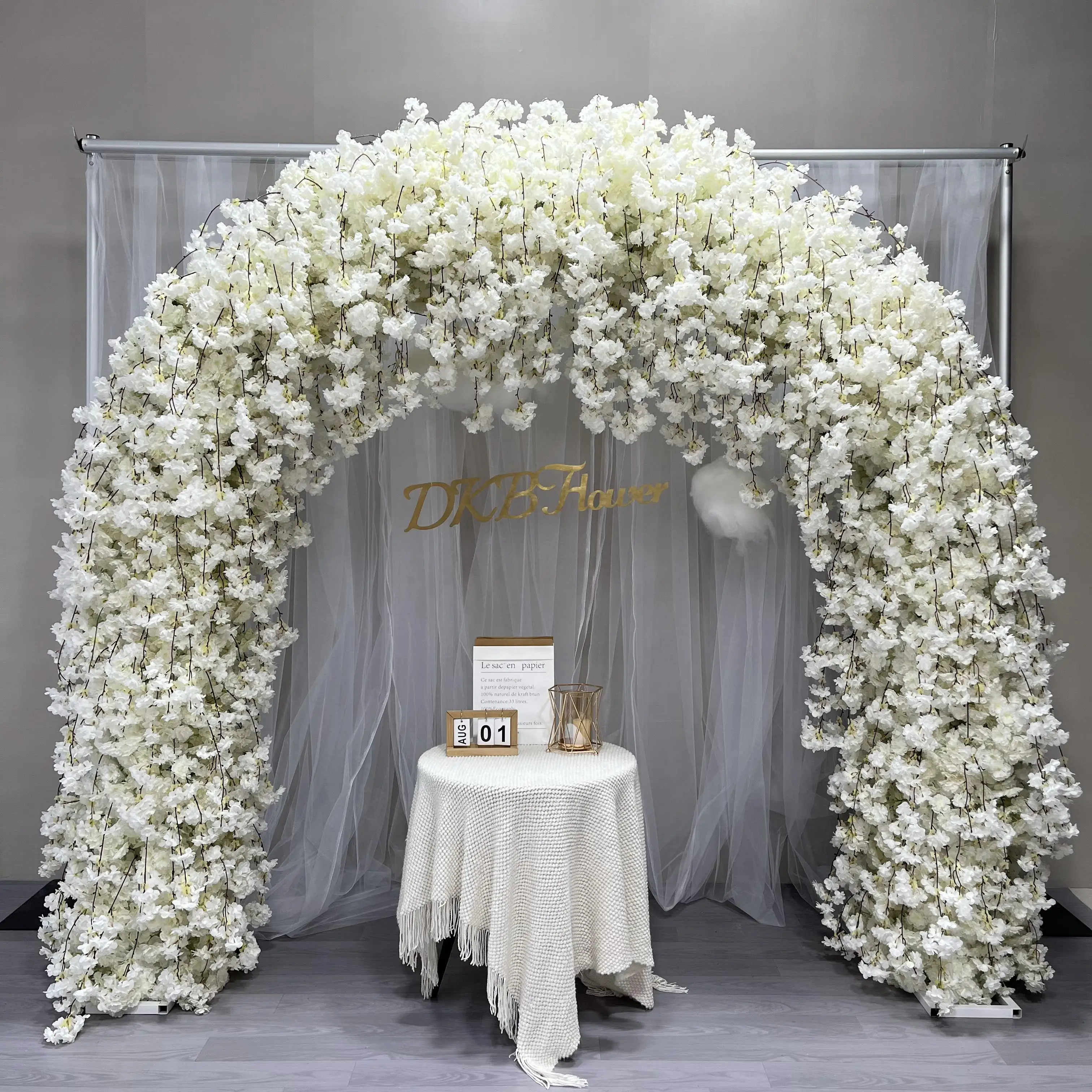 Promise Realistic Silk Artificial Wedding Flower Arch Backdrop Arrangement White For Wedding And Back To School Decoration
Promise Realistic Silk Artificial Wedding Flower Arch Backdrop Arrangement White For Wedding And Back To School Decoration