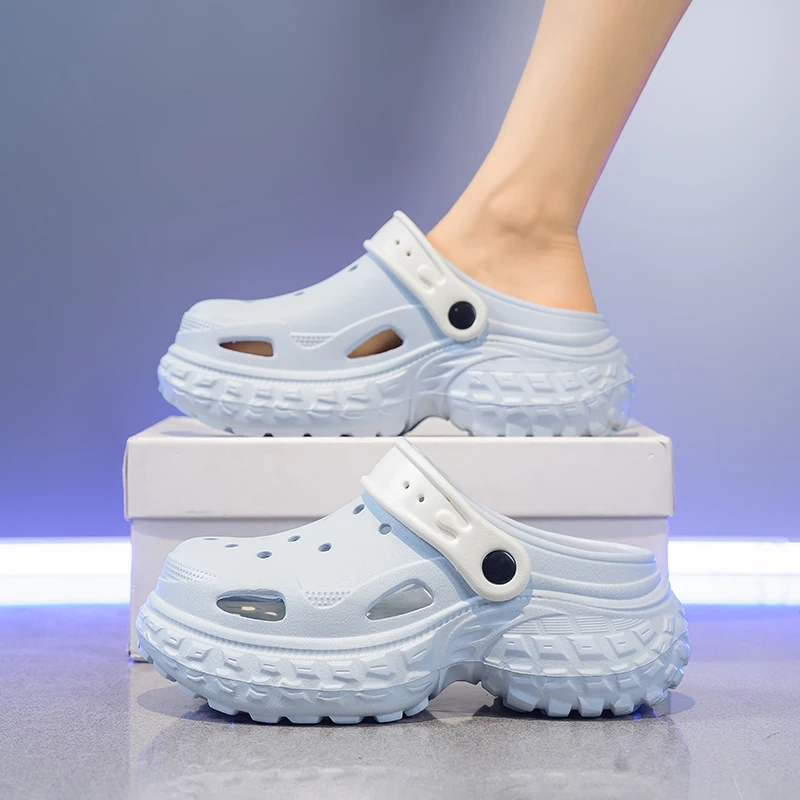 2026 New Unisex Clogs, 2026 Men Women EVA Clogs, Thick Sole Heighten Soft Closed Toe Dual Use Light Beach Slippers
2026 New Unisex Clogs, 2026 Men Women EVA Clogs, Thick Sole Heighten Soft Closed Toe Dual Use Light Beach Slippers