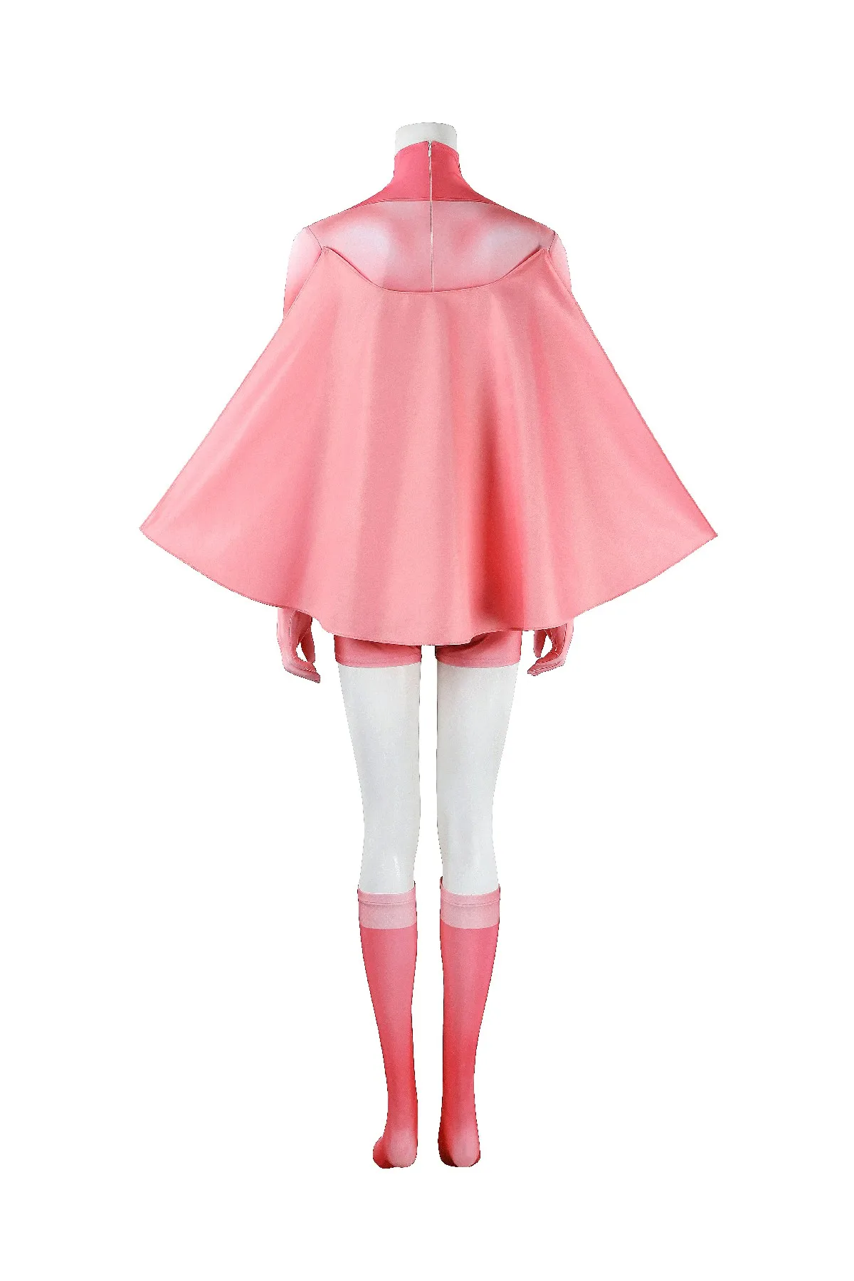 Eve Cosplay Costume Woman Invincible Disguise Jumpsuit Pink Cloak Halloween Suit
Eve Cosplay Costume Woman Invincible Disguise Jumpsuit Pink Cloak Halloween Suit