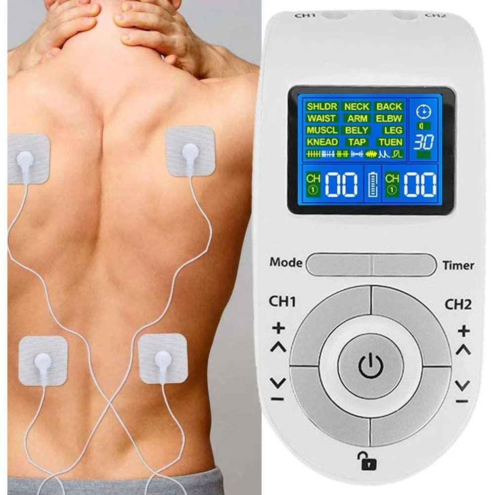 Tens Muscle Stimulator 12-Mode Electric EMS Acupuncture Body Massage Digital Therapy Machine Electrostimulator
Tens Muscle Stimulator 12-Mode Electric EMS Acupuncture Body Massage Digital Therapy Machine Electrostimulator