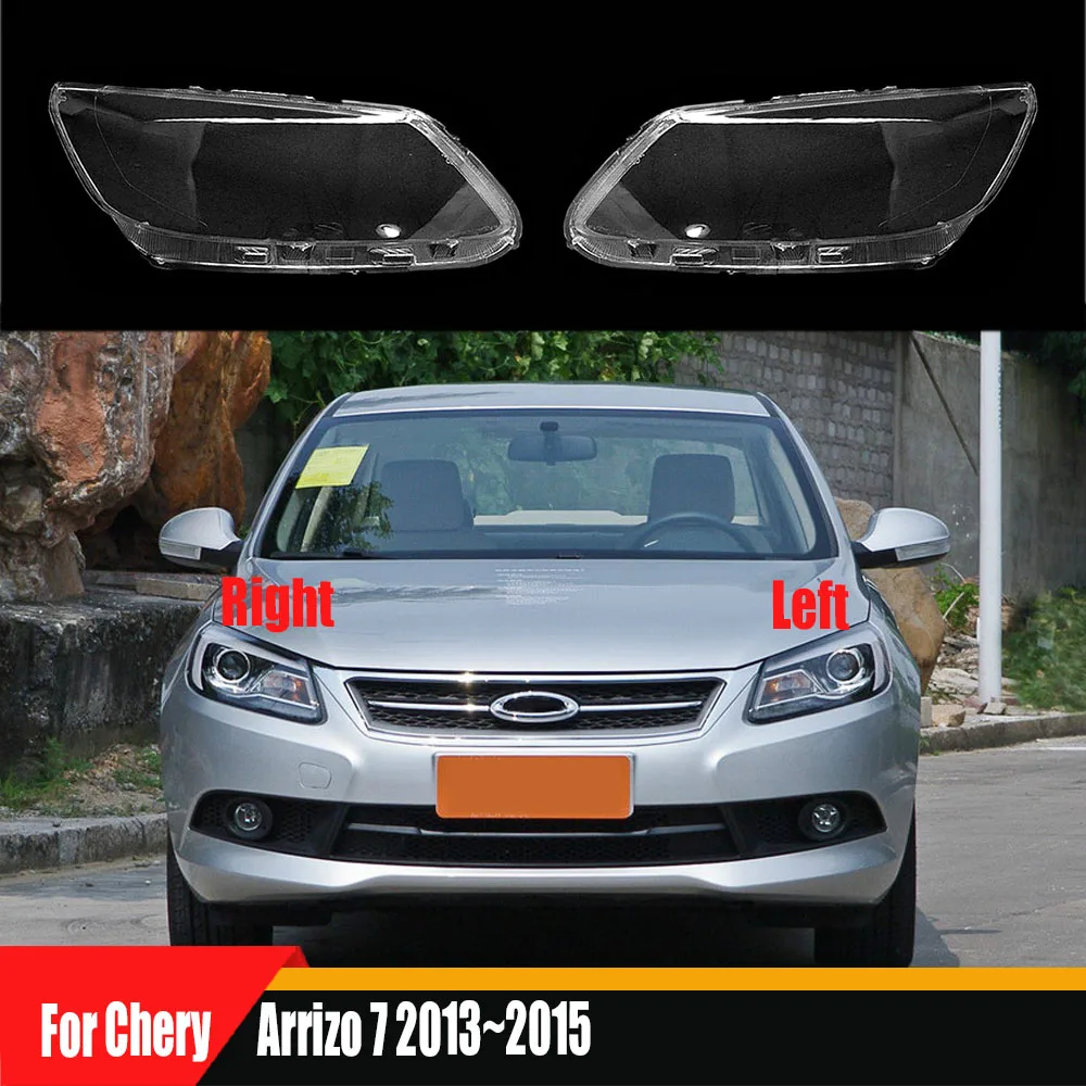 For Chery Arrizo 7 2013~2015 Front Headlight Cover Transparent Shade Lampshade Headlamp Shell Lens Plexiglass
For Chery Arrizo 7 2013~2015 Front Headlight Cover Transparent Shade Lampshade Headlamp Shell Lens Plexiglass