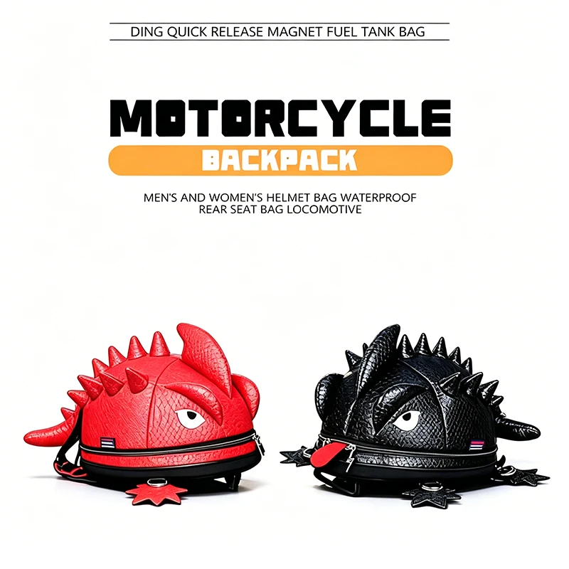 Lizard Motorcycle Backpack Riding Quick Release Magnet Fuel Tank Bag Men Women Motorcycle Helmet Bag Waterproof Rear Seat Bag
Lizard Motorcycle Backpack Riding Quick Release Magnet Fuel Tank Bag Men Women Motorcycle Helmet Bag Waterproof Rear Seat Bag